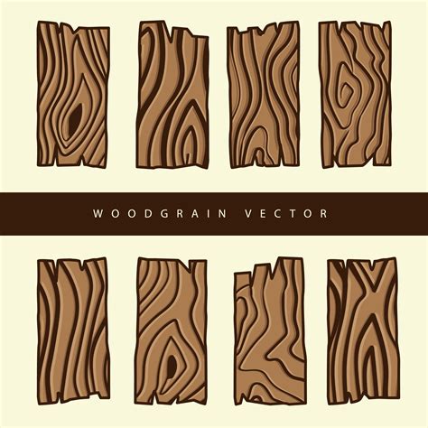 Free Wood Pattern Vector - Image to u
