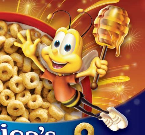 Honey Nut Cheerios - mascot is an bee, designed for the first commercials in New York City. The ...