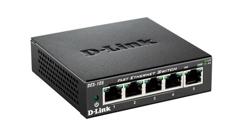 DES-105 5-Port Fast Ethernet Switch | D-Link UK