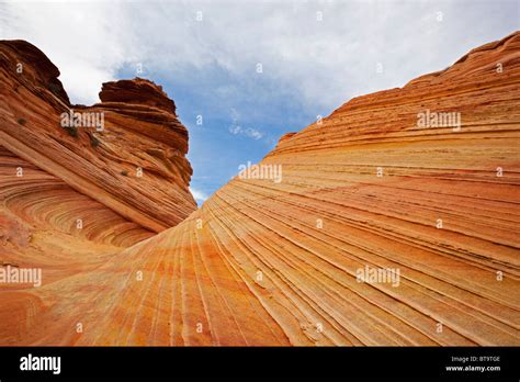 Colorful rock formations in the Coyote Buttes South, Paria Canyon-Vermilion Cliffs Wilderness ...