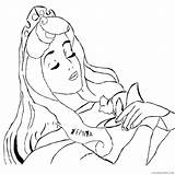 sleeping Beauty coloring Pages aurora Coloring4free  sketch template