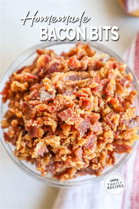 Homemade Bacon Bits · Easy Family Recipes