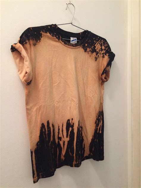 Bleached t-shirt | Bleach t shirts, Tie dye, T shirt diy