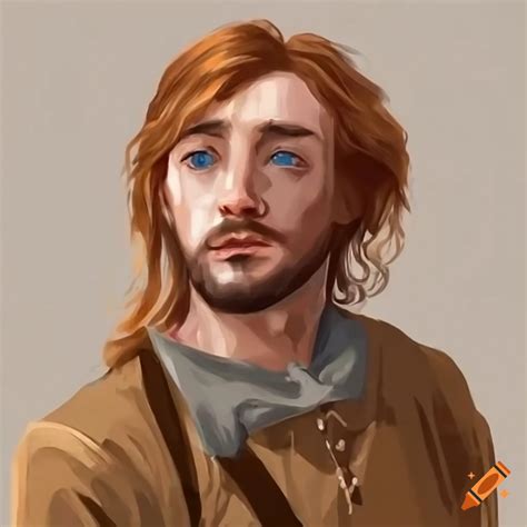 Charming older human male dnd rogue on Craiyon