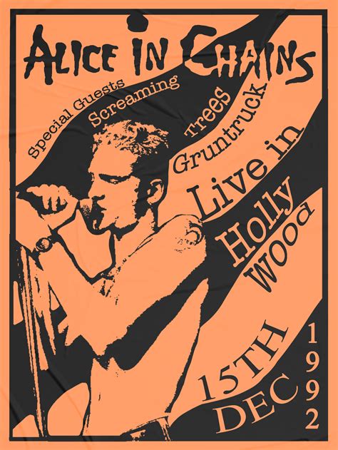 I made a 90s concert poster lmk what you think : r/AliceInChains