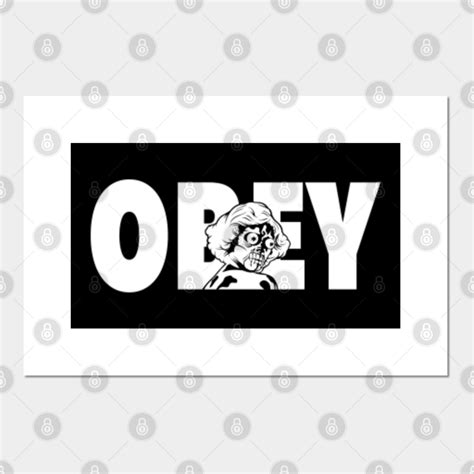 They Live Obey - They Live - Posters and Art Prints | TeePublic