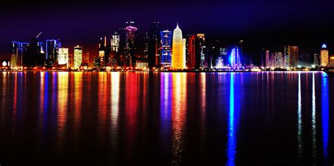 File:Doha Qatar skyline at night Sept 2012.jpg