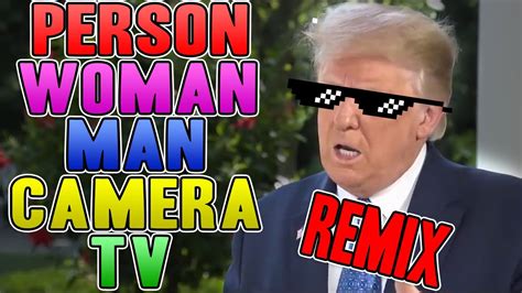 Person Woman Man Camera TV REMIX