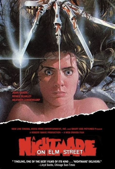 A Nightmare on Elm Street (1984) | Classic horror movies posters, Horror movies, Horror posters