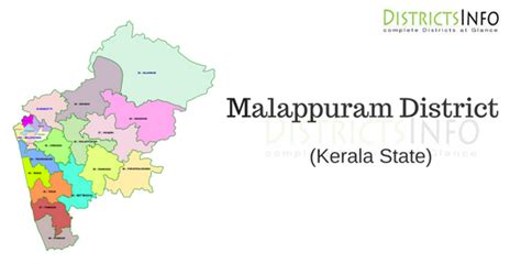 Malappuram District With Talukas: Malappuram district, first e-literate district in India, with ...