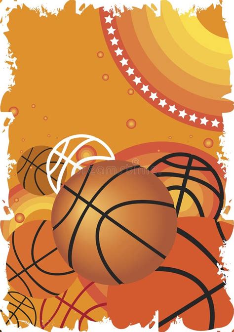 Basketball banner stock vector. Illustration of ball - 39134211