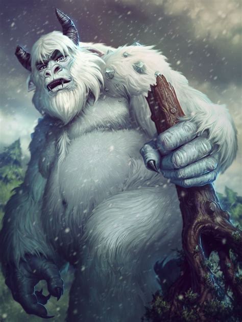 Kumbhalayan Yeti | Monster artwork, Character art, Art