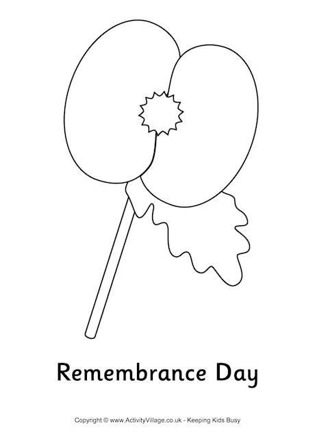 Poppies Coloring Page Veteran S Day Poppy Coloring Pa - vrogue.co