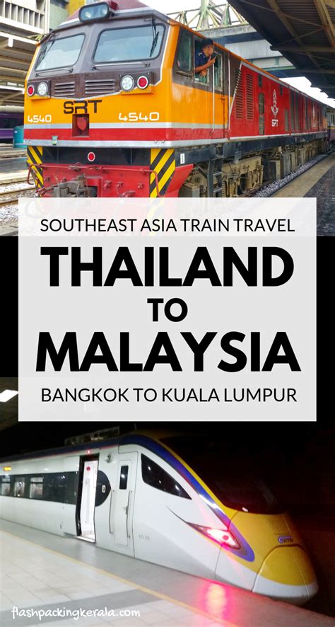 Bangkok to Kuala Lumpur train PHOTOS with border crossing 🚊 Backpacking Thailand to Malaysia 🚊 ...