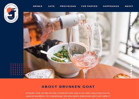 Drunken Goat - Awwwards Nominee