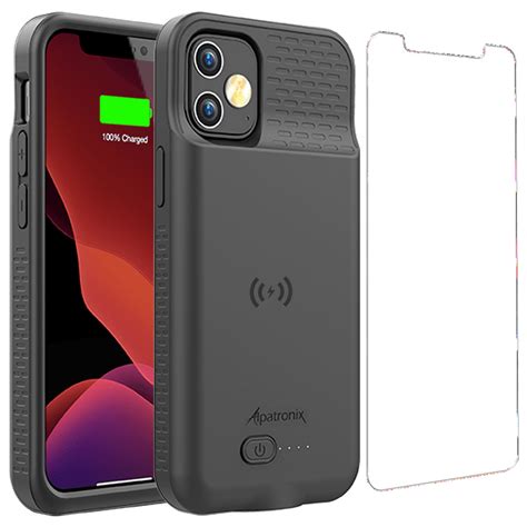 Alpatronix Battery Case for iPhone 12 mini, 4200mAh Slim Wireless ...