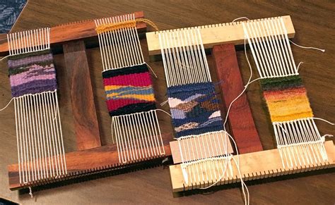 Small pieces on Hokett looms, Colorado 2017 retreat | Tapestry weaving ...
