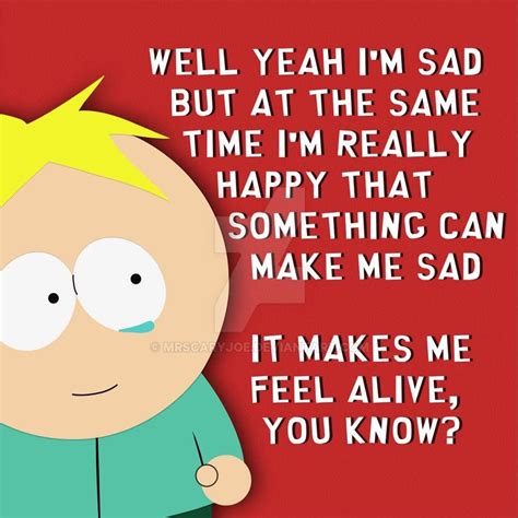 South Park: Butters Quote by MrScaryJoe on DeviantArt | South park ...