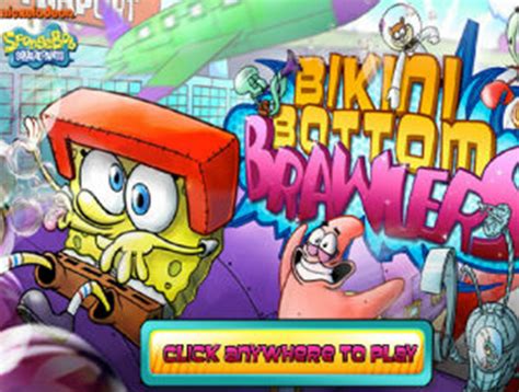 Play Bikini Bottom Brawlers game online | Nick India