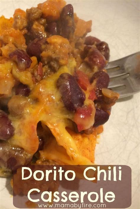 Dorito Chili Casserole | Chili casserole, Recipes, Food