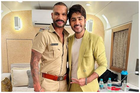 Shikhar Dhawan Turns Cop In Singham Style Ahead Of IPL 2023 | Watch ...