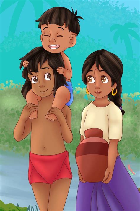 *RANJAN, MOWGLI & SHaNTI ~ by CherryLoArt | Mowgli, Disney, Jungle book