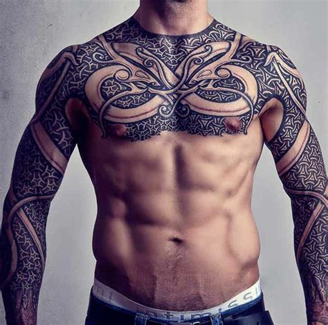 Tatuajes tribales masculinos y diseños mahoríes para el hombro (con ...