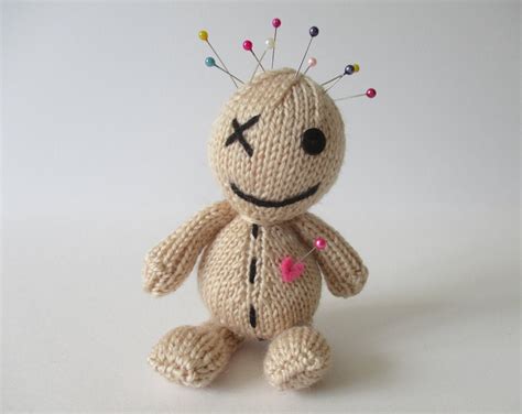 Voodoo Doll Toy Knitting Pattern - Etsy