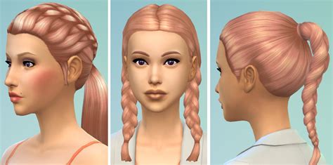 Mod The Sims - 'Strawberry Blonde' - New Non-Default Hair Colour