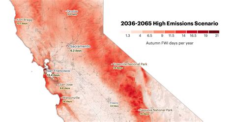 New Maps Show How Climate Change is Making California’s “Fire Weather ...