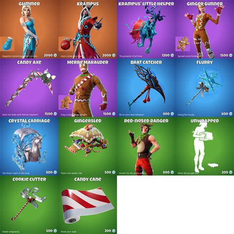 Item shop with encrypted skins : FortNiteBR