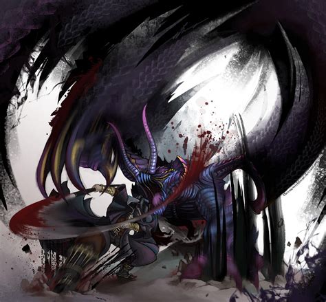 Bloodborne x MH Gore Magala by TheOneWithBear on DeviantArt