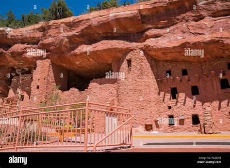 The special Manitou Cliff Dwellings museum at Manitou Springs, Colorado Stock Photo - Alamy