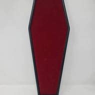 Coffin Pin Board Velvet - Folksy