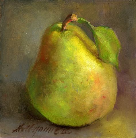 Pin by Kristjan Fridriksson on Painting | Pear art, Fruit painting, Fruit art