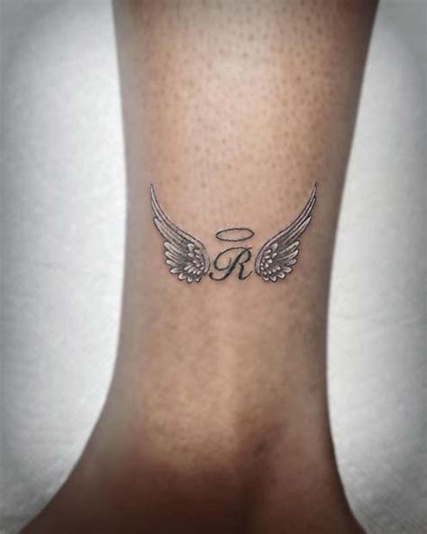 Small Angel Wings Memorial Tattoo Discount USA | www.pinnaxis.com