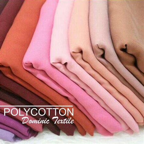 Jual KAIN POLYCOTTON IMPORT - harga per 0,5 meter | Shopee Indonesia