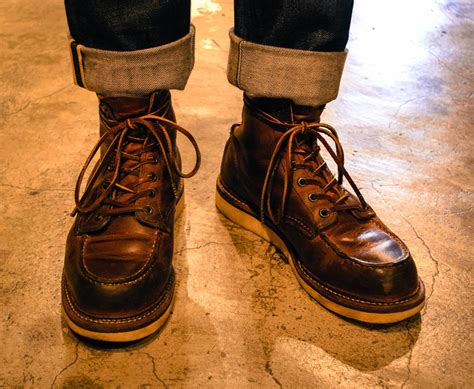 Red Wing 6" inch Moc Toe #1907 Used | 남성패션, 패션, 워커
