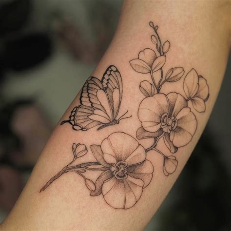 33 Gorgeous Orchid Tattoo Ideas to Inspire You in 2023