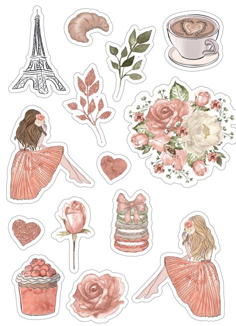 Printable Journal Stickers