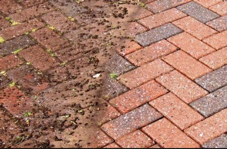 How to clean block paving without a pressure washer