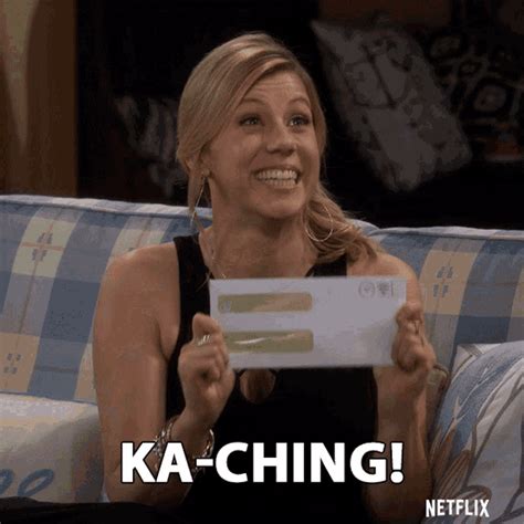 Ka Ching Pay Day GIF - KaChing PayDay Money - Discover & Share GIFs