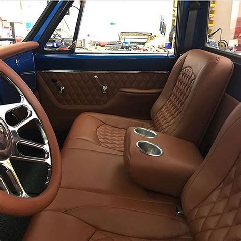 The Hog Ring | Auto Upholstery on Instagram: "Custom 1968 #chevy truck ...