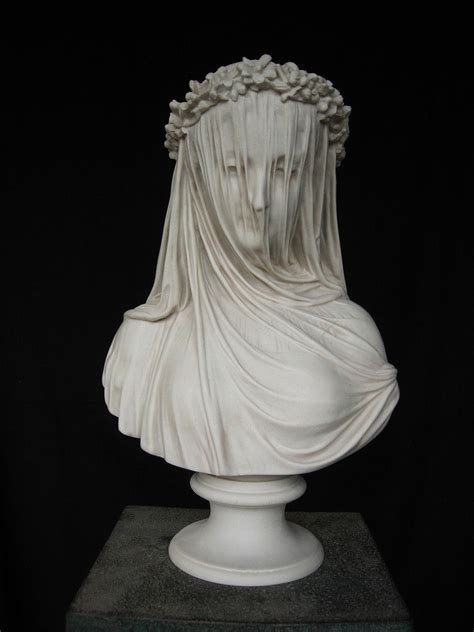 Veiled Lady Bust | Bust sculpture, Marble sculpture, Sculpture