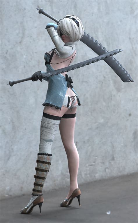 NieR: Automata YoRHa 2B (Kainé's Outfit) | Automata, Yorha 2b, Nier automata 2b