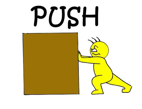 Push Sign by tellan07 on DeviantArt