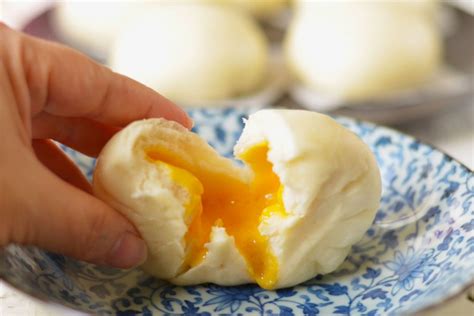 Salted Egg Yolk Custard Bao (Liu Sha Bao) | Asian Inspirations