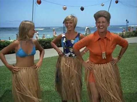 The Brady Bunch - Hawaii - Marcia and Jan learn to hula in bikinis, and ...