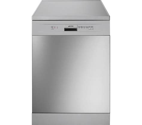 SMEG DFD13E2X Full-size Dishwasher - Stainless Steel & Silver Fast Delivery | Currysie