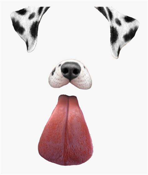 Snapchat Filters Png Dog Tongue Transparent - Filtros De Snapchat Perro ...